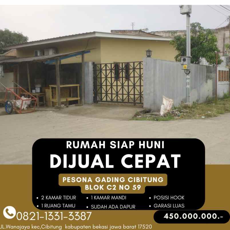 rumah siap huni dan bebas banjir