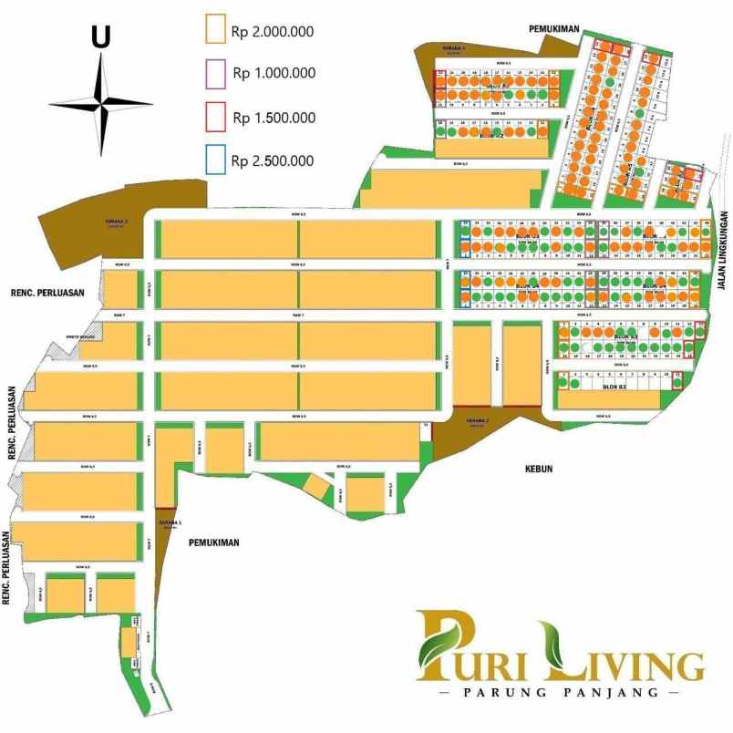 rumah subsidi kwalitas komersil dekat bsd