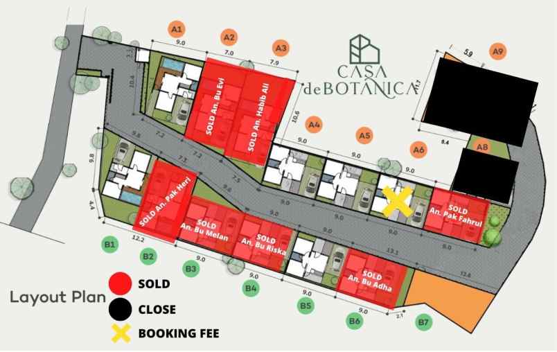 rumah syariah hanya 6km ke stasiun bogor