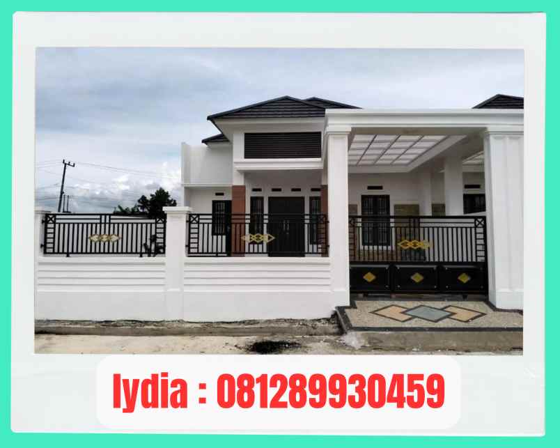 rumah type 120 260 cantik dan strategis