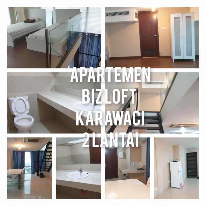 sewa apartemen biz loft karawaci tangerang 2 lantai