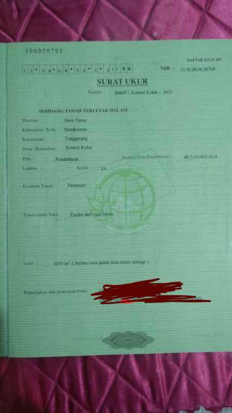 tanah dijual bu cepat bossss