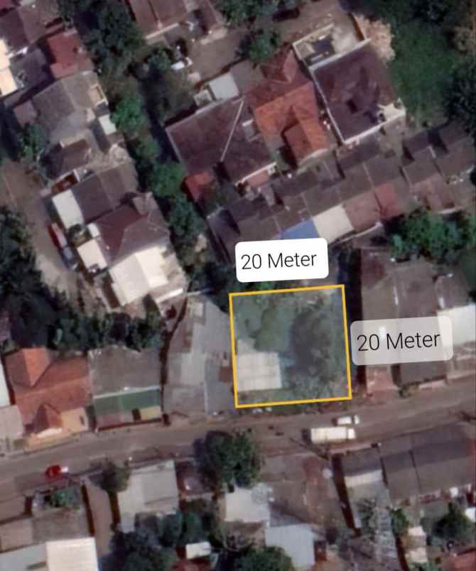 tanah dijual jalan mustika jaya cimuning kota bekasi