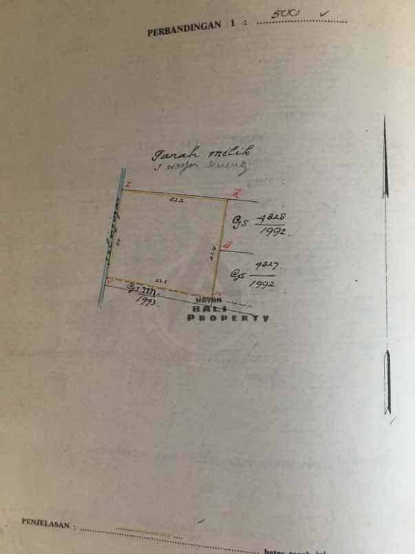 tanah jl pantai berawa