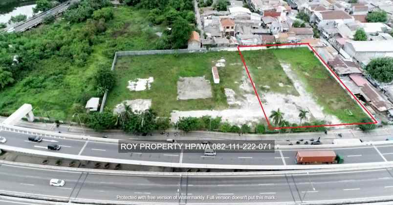 tanah jl yos sudarso sungai