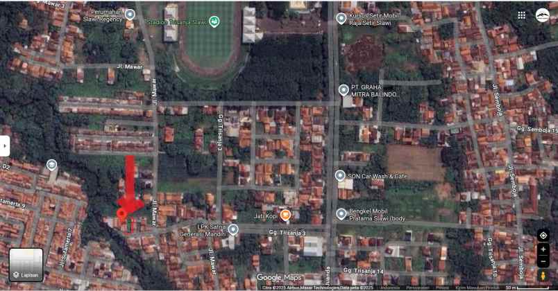 tanah kampling siap bangun dekat gor trisanja slawi