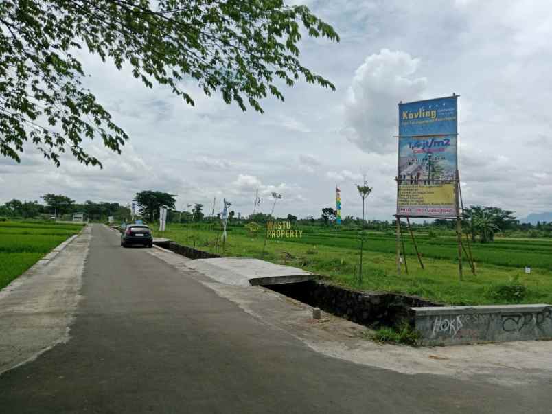 tanah kav 1 menit exit toll prambanan mulai 1 7 jt m