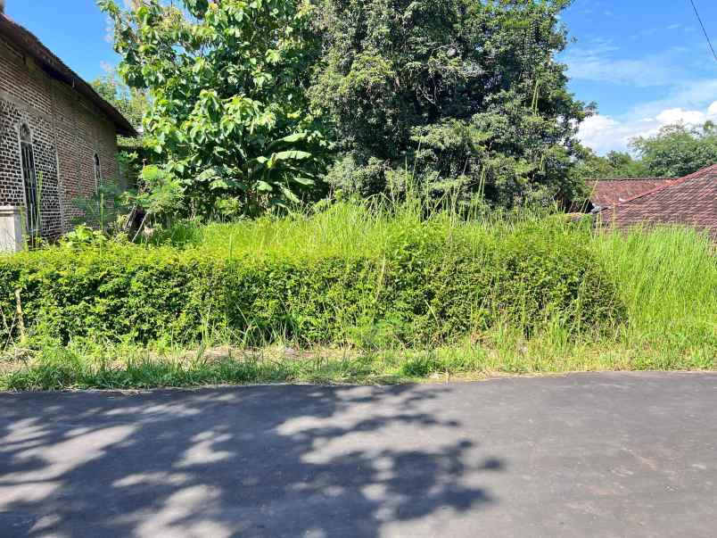 tanah strategis 1300m selatan pasar mojogedang