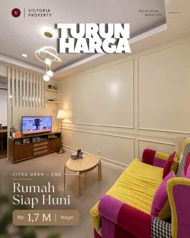 turun harga rumah citra gran cibubur cbd