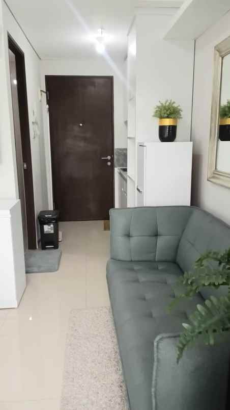 type studio apartementranspark bintaro bonus furnitur