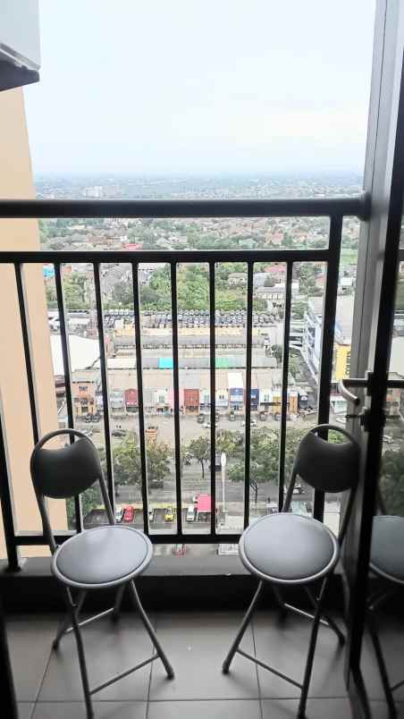 type studio apartementranspark bintaro bonus furnitur