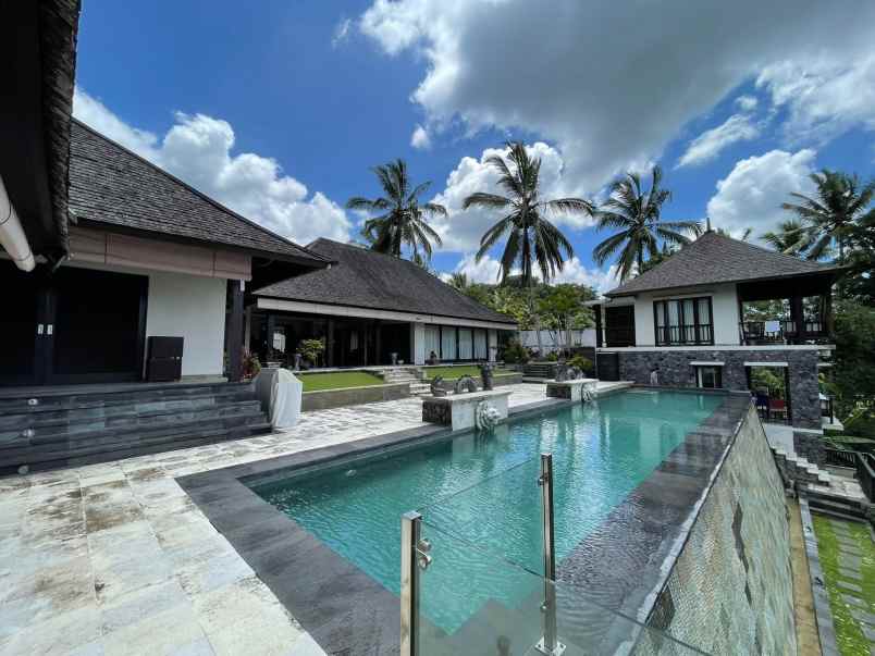 villa view sawah di ubud bali