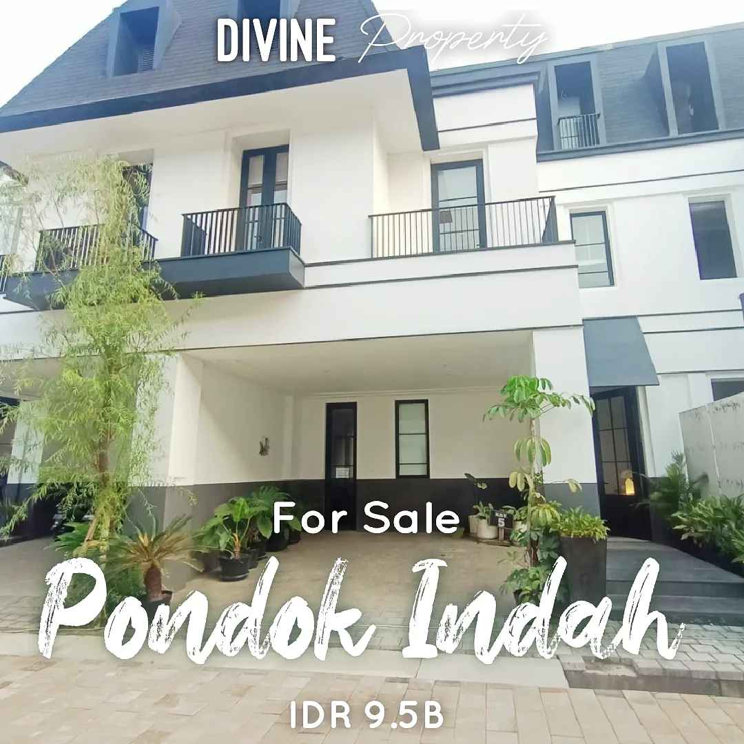 brand new american classic town house at pondok indah