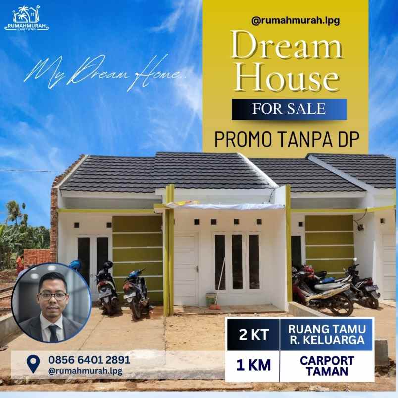 cek sekarang rumah dijual di sekitar bandar lampung wa