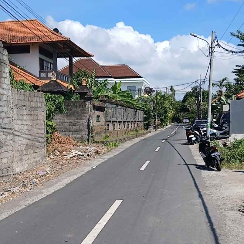 dijual 2 6 ha jl raya sading darmasaba mengwi badung