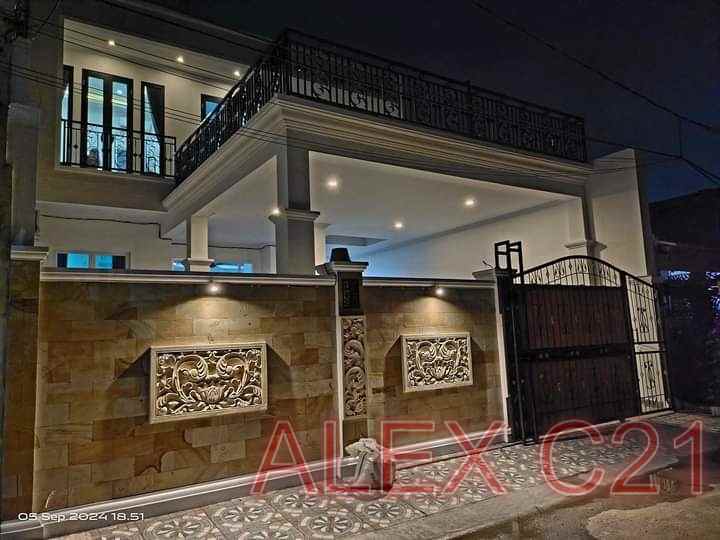 dijual cepat b u rumah baru mewah