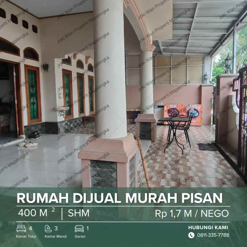 dijual cepat rumah luas asri di majalengka