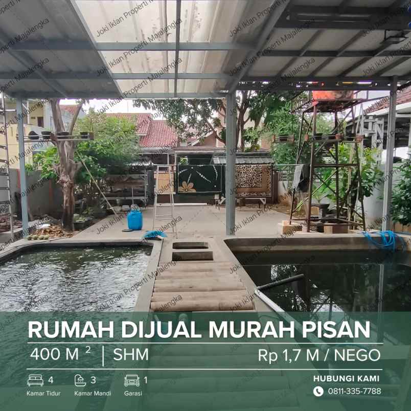 dijual cepat rumah luas asri di majalengka