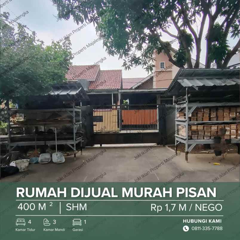dijual cepat rumah luas asri di majalengka