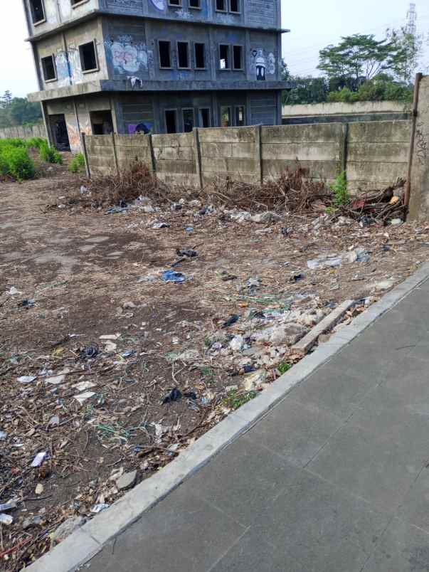 dijual cepat tanah komersil di jalan utama tigaraksa