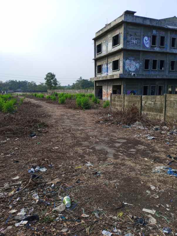 dijual cepat tanah komersil di jalan utama tigaraksa