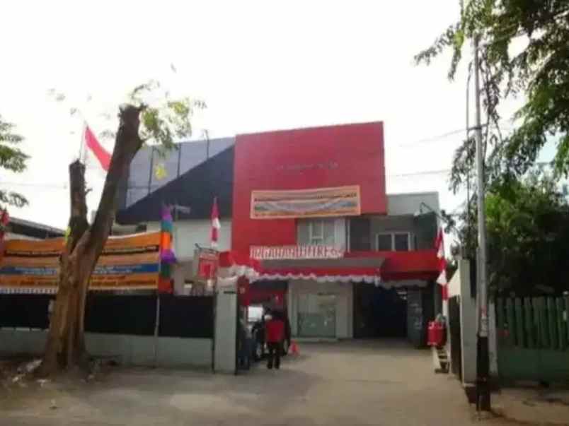 dijual gedung komersial duren sawit pondok bambu