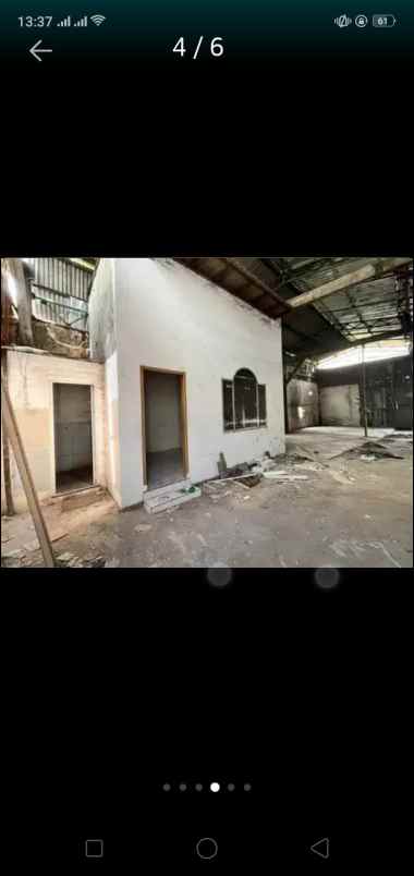 dijual gudang hitung tanah raya bangkingan surabaya