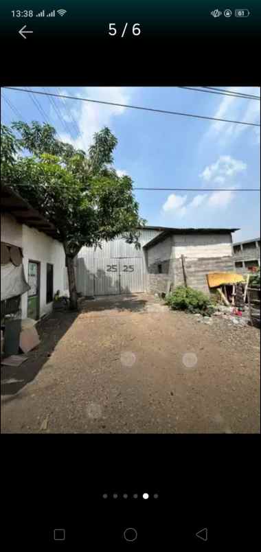 dijual gudang hitung tanah raya bangkingan surabaya