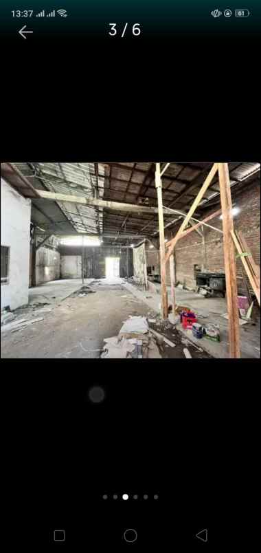 dijual gudang hitung tanah raya bangkingan surabaya