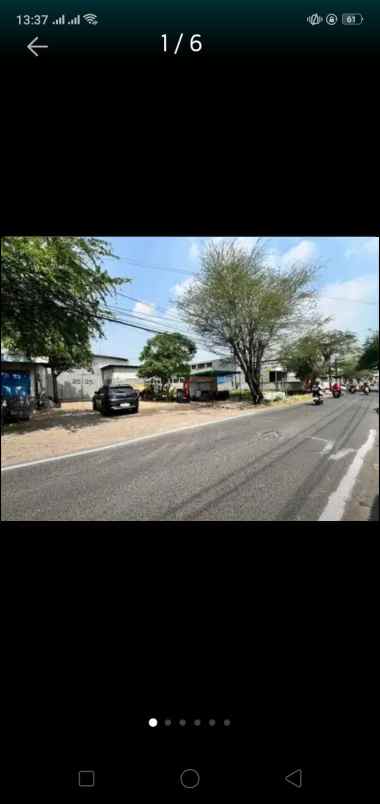 dijual gudang hitung tanah raya bangkingan surabaya