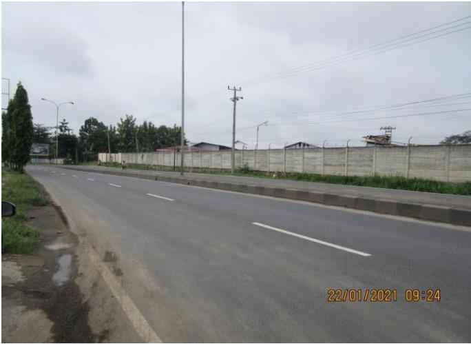 dijual gudang luas lokasi lampung selatan