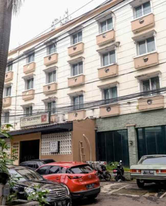 dijual hotel bintang 3 kebayoran baru