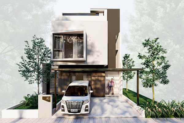 dijual hunian modern di jantung dago