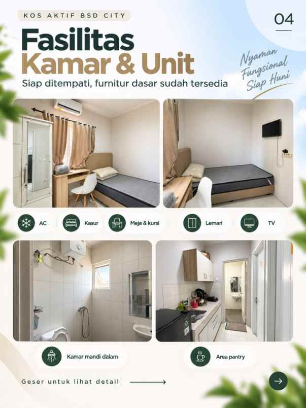 dijual kost pandeglang tangerang