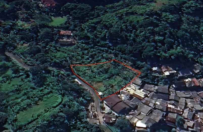 dijual lahan tanah kosong di mega mendung