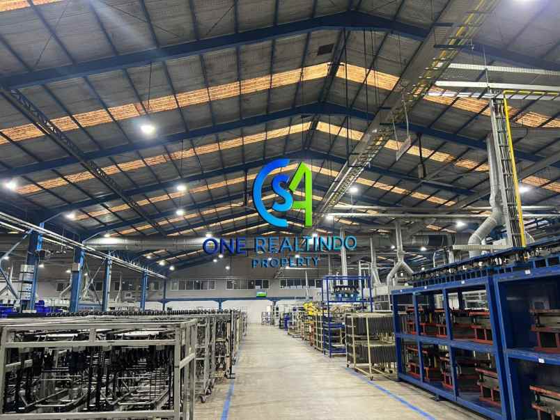 dijual pabrik atau gudang lokasi delta silicon