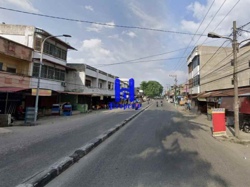 dijual ruko gudang kantor jalan denai dekat sukaramai
