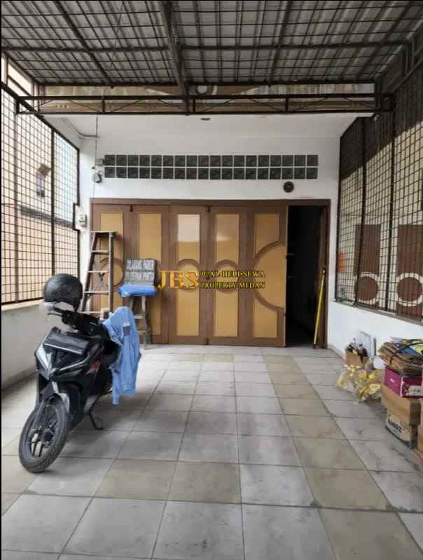 dijual ruko gudang kantor jalan pasar 3 krakatau