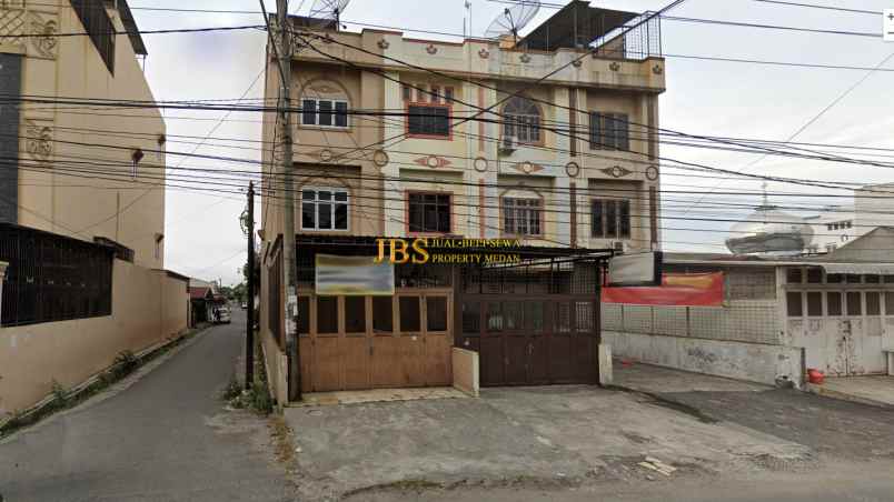 dijual ruko gudang kantor jalan pasar 3 krakatau
