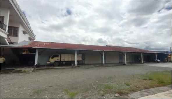 dijual ruko gudang kantor jalan raya ayong jl trans