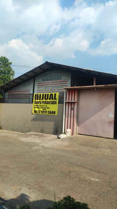 dijual ruko gudang kantor jalan raya boulevard no 5