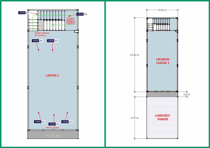 dijual ruko gudang kantor jl mars utara iii no 40b