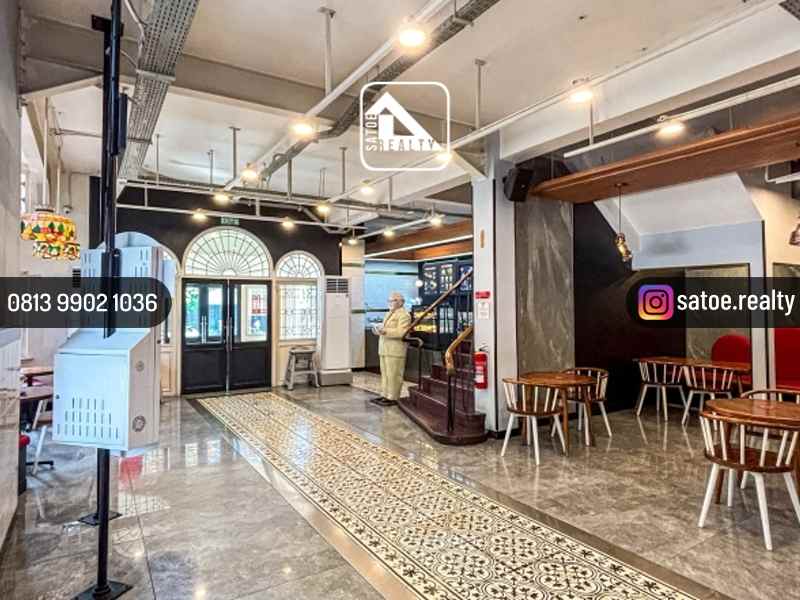 dijual ruko gudang kantor jl melawai kebayoran baru