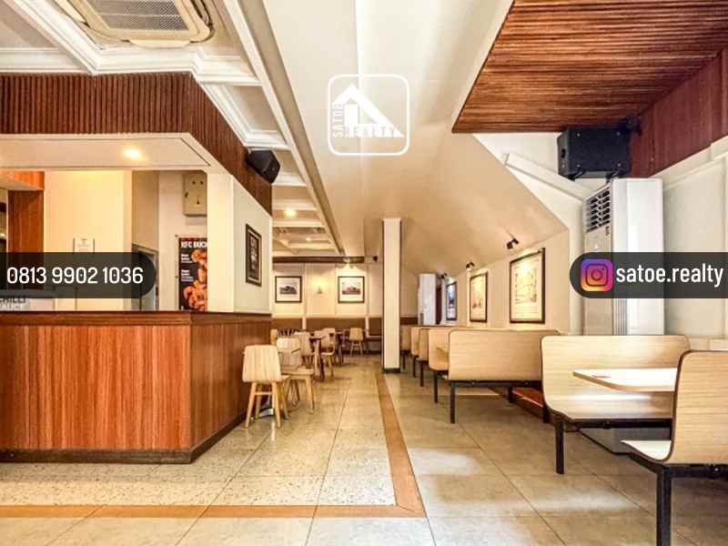 dijual ruko gudang kantor jl melawai kebayoran baru