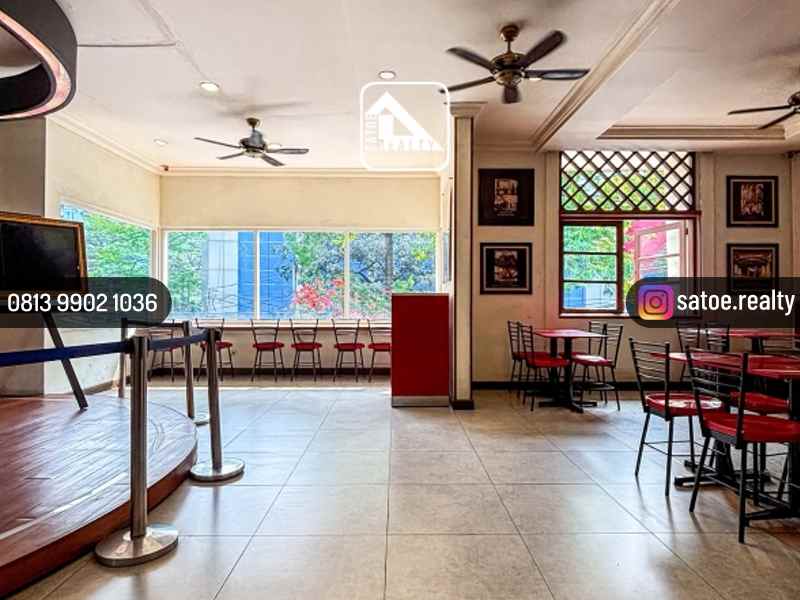 dijual ruko gudang kantor jl melawai kebayoran baru