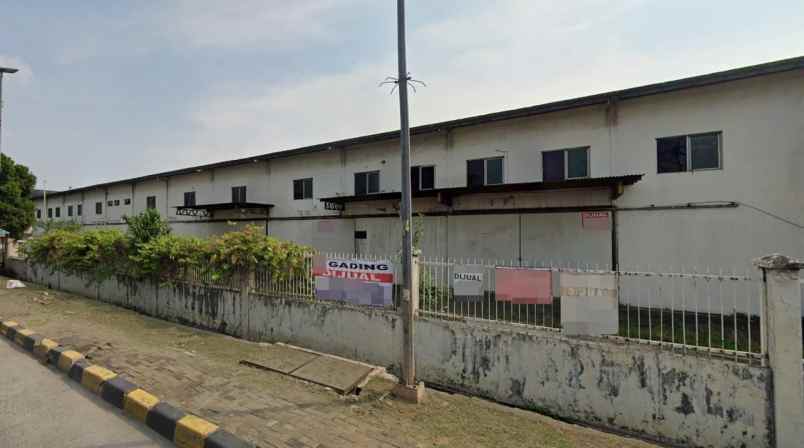 dijual ruko gudang kantor pergudangan jiep rawa