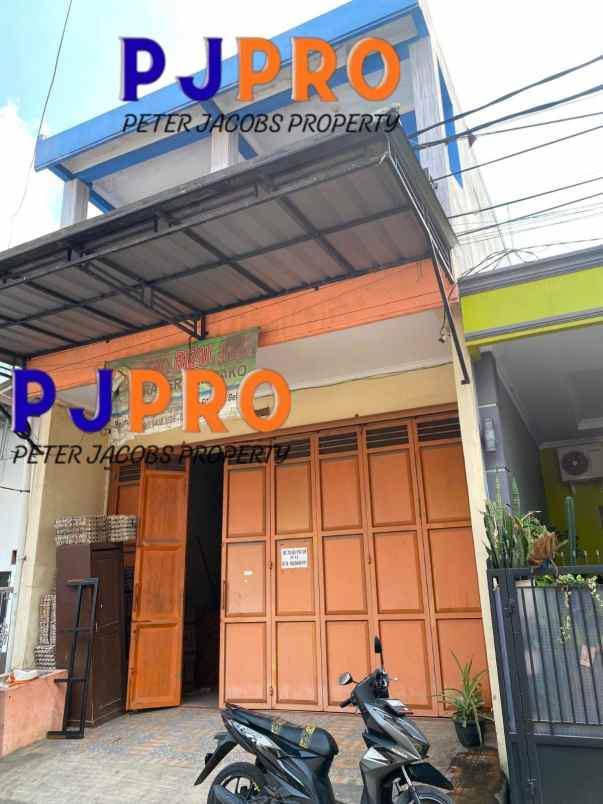 dijual ruko gudang kantor perum harapan jaya