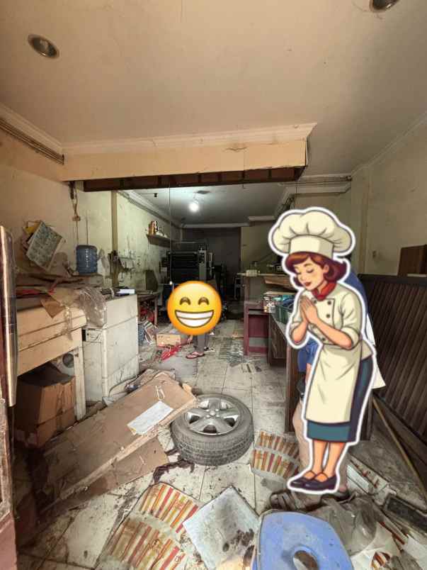 dijual ruko gudang kantor poris plawad