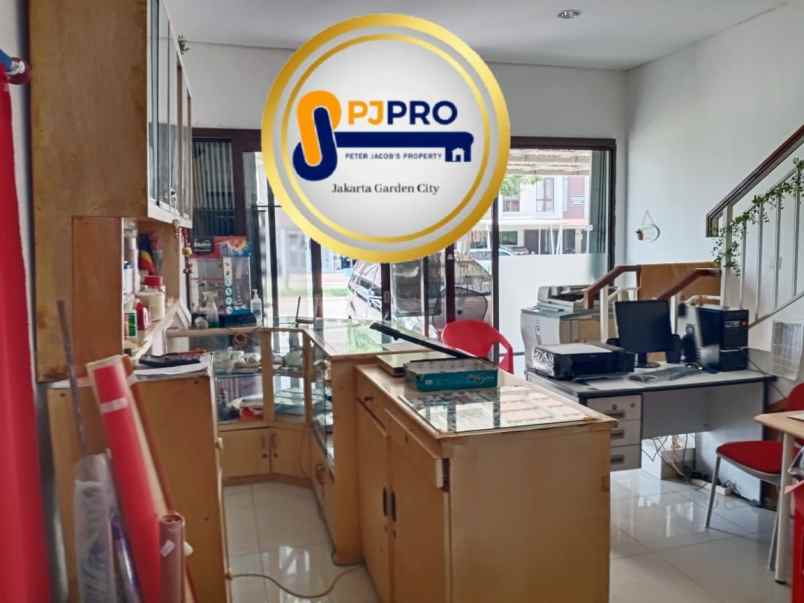 dijual ruko jakarta garden city bagus siap pakai