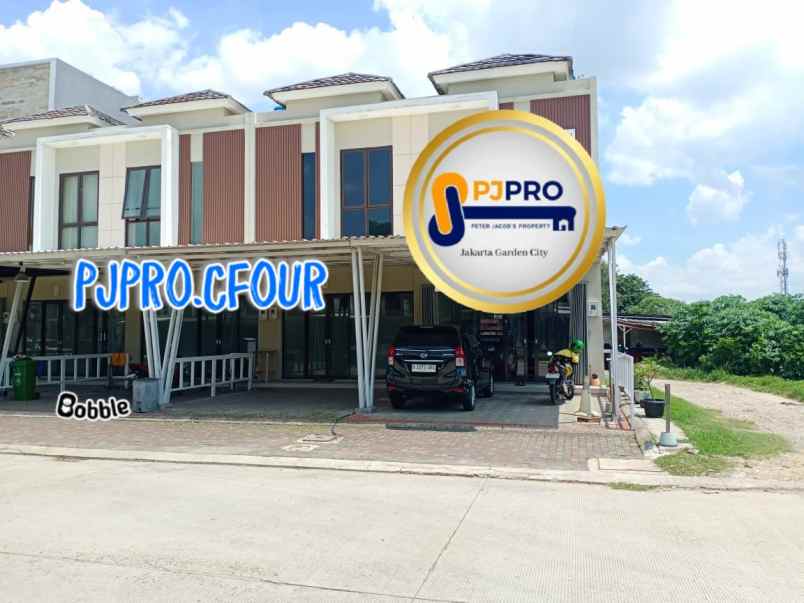 dijual ruko jakarta garden city bagus siap pakai
